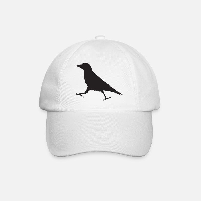 Corbeau I - Casquette classique - blanc/blanc