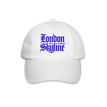 London Skyline - Baseballkappe - Weiß/Weiß - Vorne