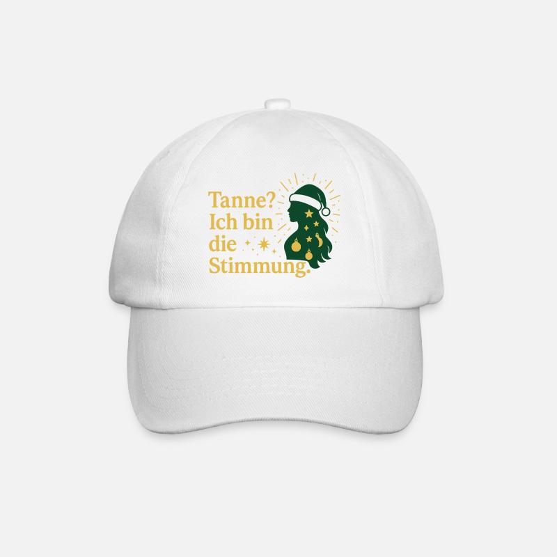 Tanne? Ich bin die Stimmung. - Baseballkappe - Weiß/Weiß
