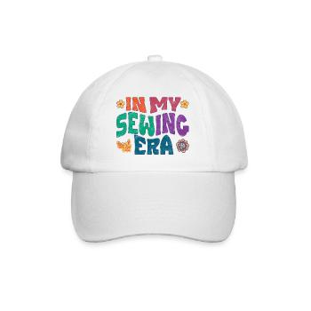 À l’époque de la couture - Casquette classique - blanc/blanc - Devant