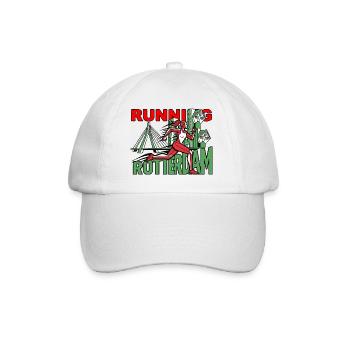 Runner Rotterdam CityRun - Baseball Cap - white/white - Front