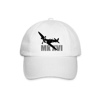 Spitfire Mk 16 - Baseball Cap - white/white - Front