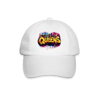 Queens Graffiti Skyline Color Explosion - Baseball Cap - white/white - Front