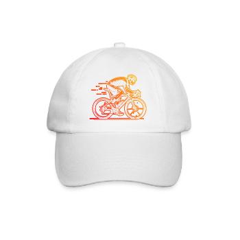 Vélo de route parfait pour tous les vélos de route - Casquette classique - blanc/blanc - Devant