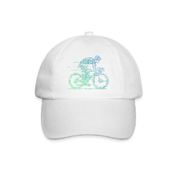 In a nutshell, Roadbike - Baseball Cap - white/white - Front