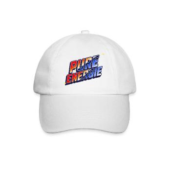 Pure Energy Retro - Energy, Power and Motivation - Baseball Cap - white/white - Front