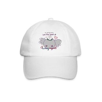 No matter what I am the best at loving myself - Baseball Cap - white/white - Front