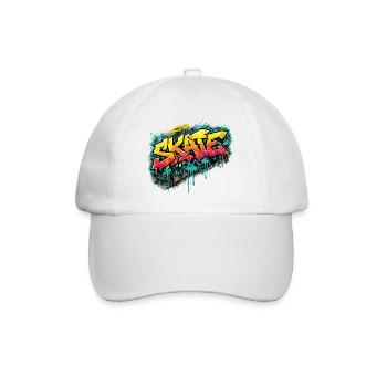 Skate Graffiti Explosion - Baseball Cap - white/white - Front