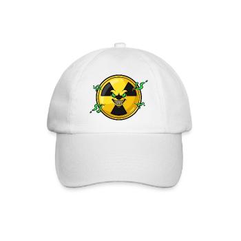 Radioactive grimace - Baseball Cap - white/white - Front