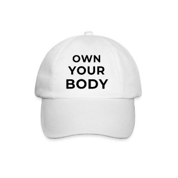 Maîtrisez votre corps - Calisthénie - Casquette classique - blanc/blanc - Devant