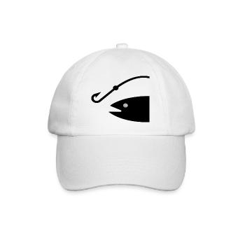 Pêche - Casquette classique - blanc/blanc - Devant