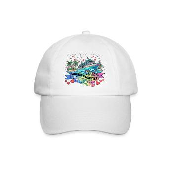 Mother Daughter Cruise Family Vacation Cruising - Baseball Cap - white/white - Front