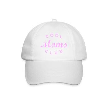 Cool Moms Club Mom Mom Mother's Day Gift - Baseball Cap - white/white - Front