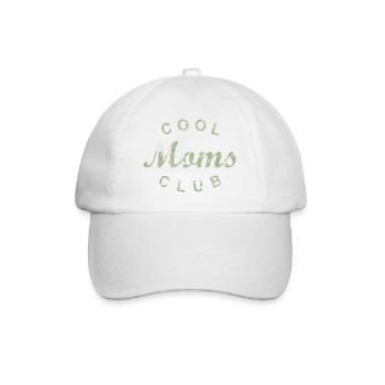 Cool Moms Club Mom Mom Mother's Day Gift - Baseball Cap - white/white - Front