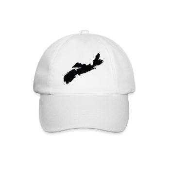 Carte de la Nouvelle-Écosse - Casquette classique - blanc/blanc - Devant