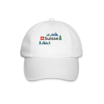 Suisse Suisse Suisse  - Casquette classique - blanc/blanc - Devant