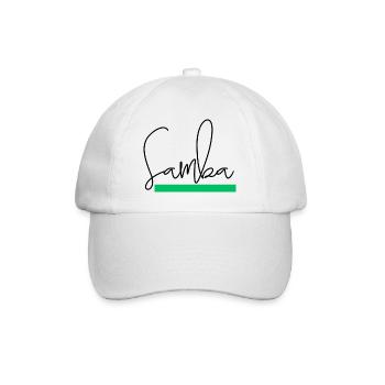 Capoeira Samba - Baseballkappe - Weiß/Weiß - Vorne