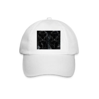 Twin Black Panthers - Baseball Cap - white/white - Front