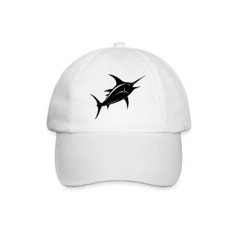Swordfish - Baseball Cap - white/white - Front