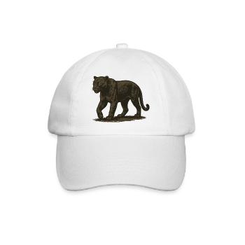 Panther - Baseballkappe - Weiß/Weiß - Vorne