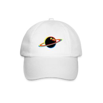 Planet - Baseballkappe - Weiß/Weiß - Vorne