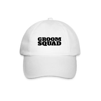 Enterrement de vie de garçon - Casquette classique - blanc/blanc - Devant
