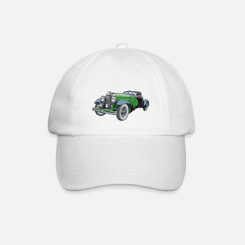 Duesenberg speedster 1931 - Baseball Cap - white/white