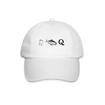 dent thon q - Casquette classique - blanc/blanc - Devant