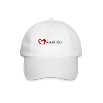 PAPUAN. DAD. FATHER'S DAY. HAPPY FATHER'S DAY. BONN - Baseball Cap - white/white - Front