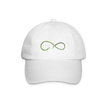 Symbole de l'infini? - Casquette classique - blanc/blanc - Devant