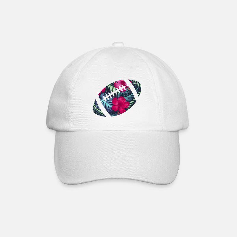 tropical rugby - Casquette classique - blanc/blanc