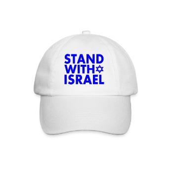 Israel - Baseball Cap - white/white - Front