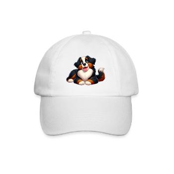 bouvier bernois - Casquette classique - blanc/blanc - Devant