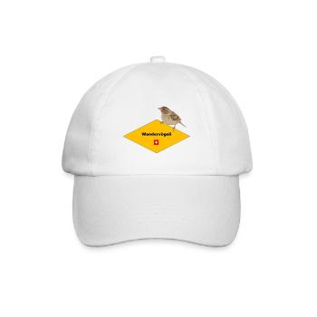 Wandervögeli – Chemise suisse pour les amateurs de randonnée - Casquette classique - blanc/blanc - Devant