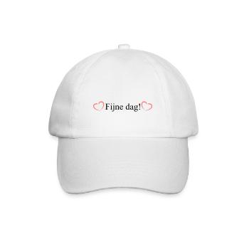 Have a nice day - Baseball Cap - white/white - Front