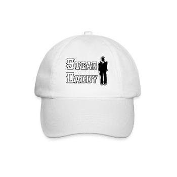 Papa Drôle de chemise disant cadeau Père Mari - Casquette classique - blanc/blanc - Devant