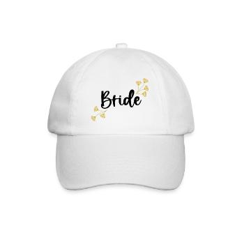 Bride I bride hen party JGA - Baseball Cap - white/white - Front