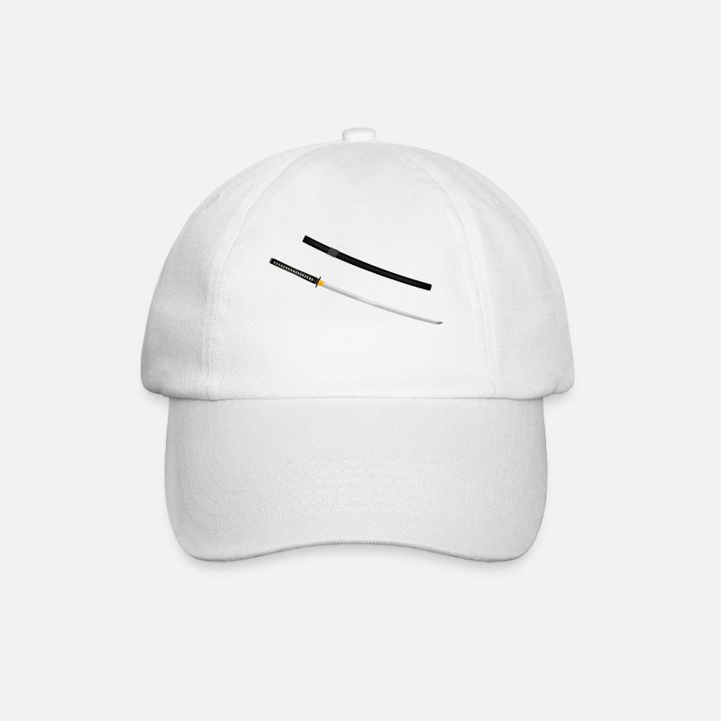 Katana Japonaise - Casquette classique - blanc/blanc