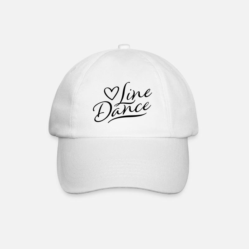 LOVE LINE DANCE - Baseballkappe - Weiß/Weiß