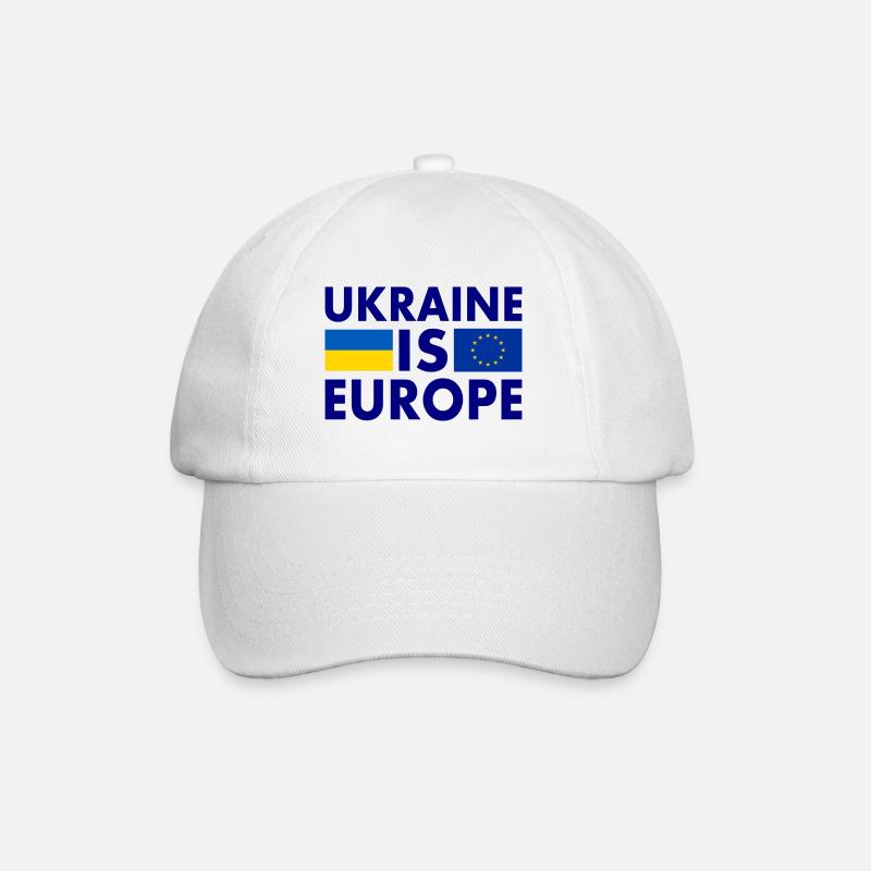 Ukraine - Casquette classique - blanc/blanc