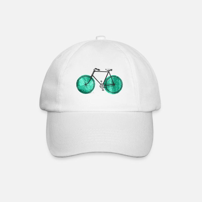 Bicyclette - Casquette classique - blanc/blanc