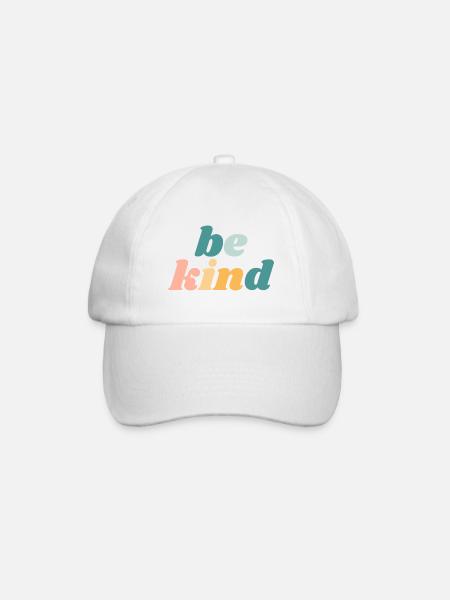 Be Kind - Christian - Baseball Cap - white/white