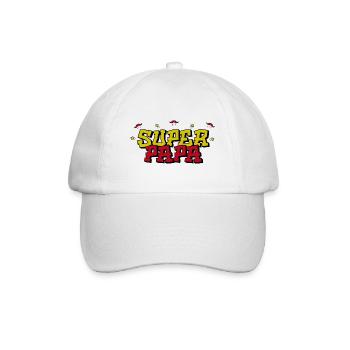 Super Daddy Graffiti - Baseball Cap - white/white - Front