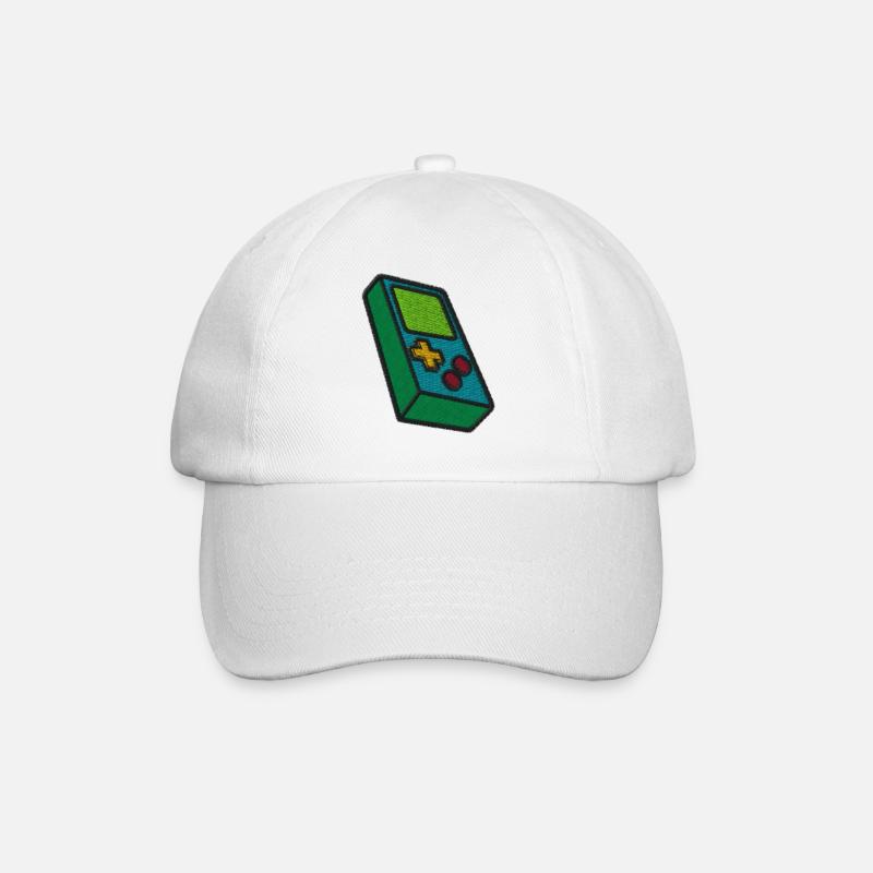 Gaming - Baseballkappe - Weiß/Weiß