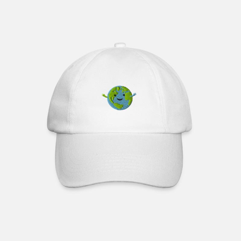 The soil - Baseball Cap - white/white