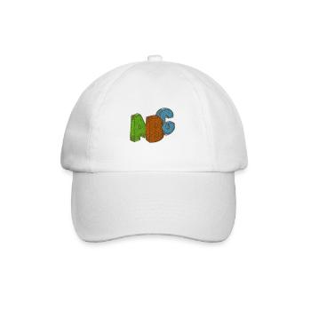 ABC - Baseballkappe - Weiß/Weiß - Vorne