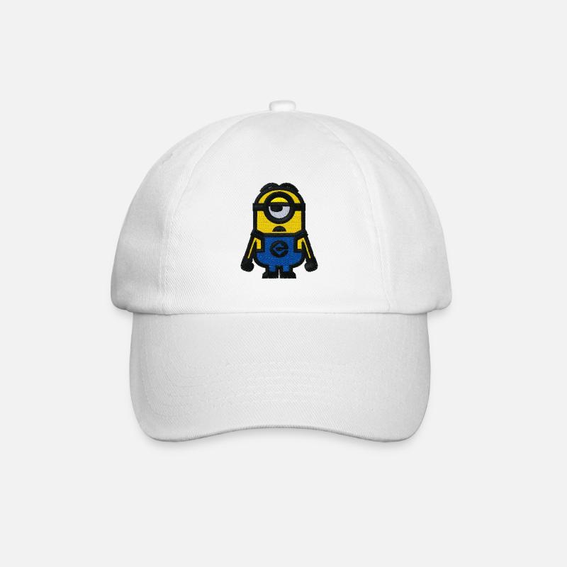 Minions Brodé - Casquette classique - blanc/blanc