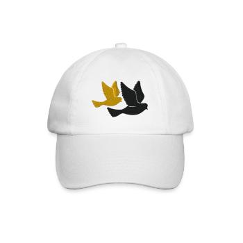 Oiseau - Casquette classique - blanc/blanc - Devant