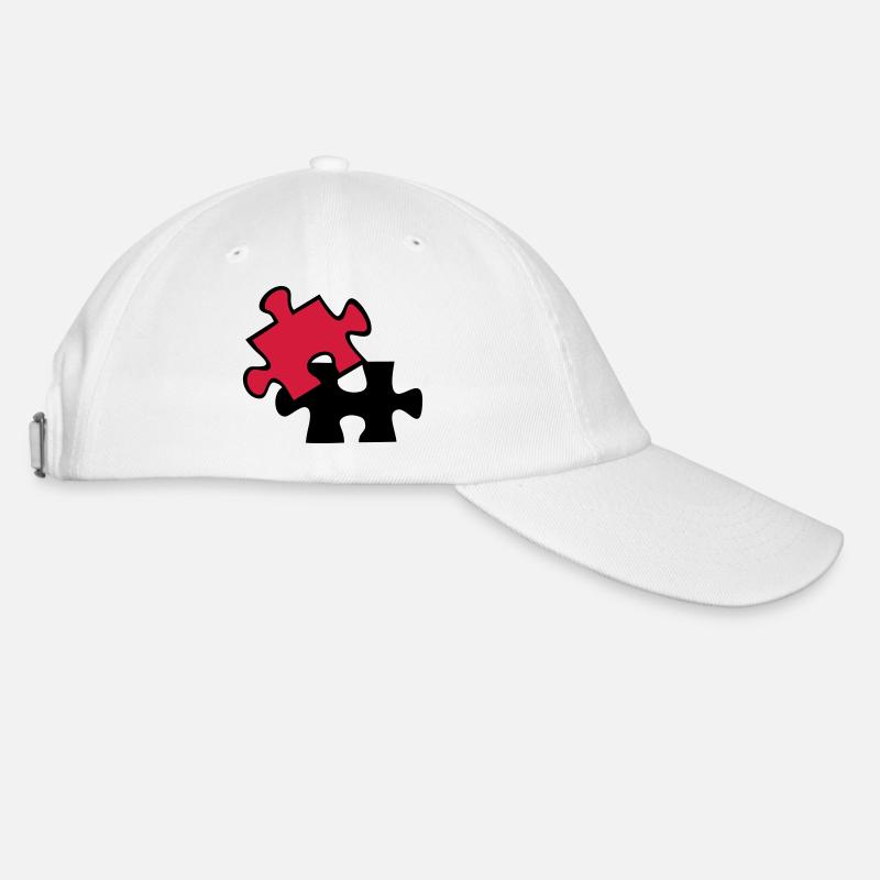 Wrong Part - Baseballkappe - Weiß/Weiß