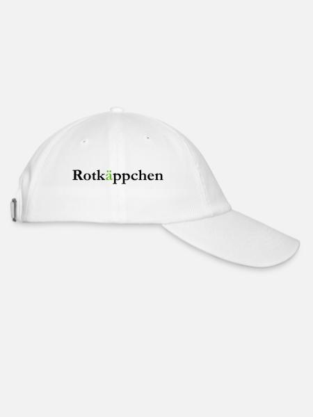 Rotkäppchen - Baseballkappe - Weiß/Weiß